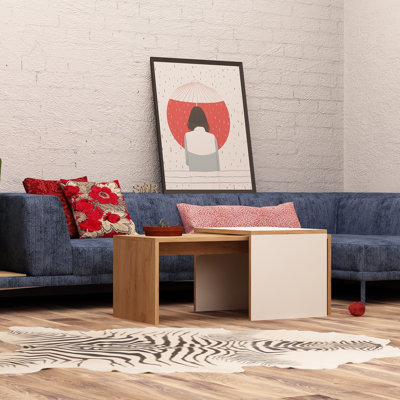 Jecory Sled 2 Nesting Coffee Tables