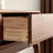 Nordic-style simple rectangular console table