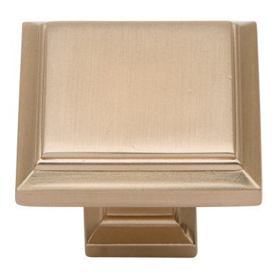 Sutton Place 1 1/4" Length Square Knob