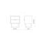 Cubik 2 - Drawer Nightstand