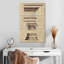 Lilie Architectural Rendering II, toile de jute sépia-108612072