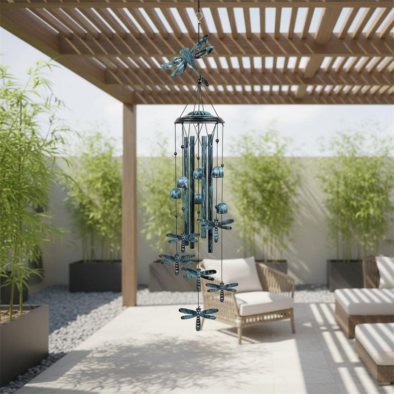 Aluminum No Subject Wind Chime