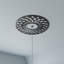 Médaillon de plafond 20 po x 6 7/8 po x P 1/2 po Cannes-40714658-40714670