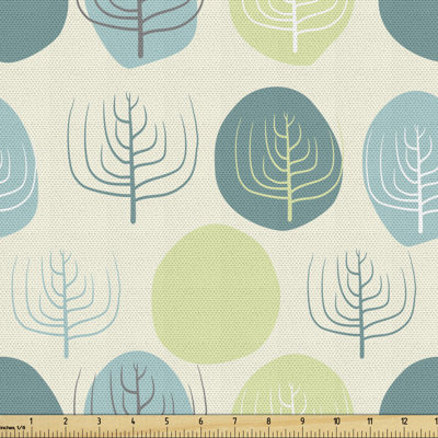Ohalloran Trees and Irregular Rounds Fabric