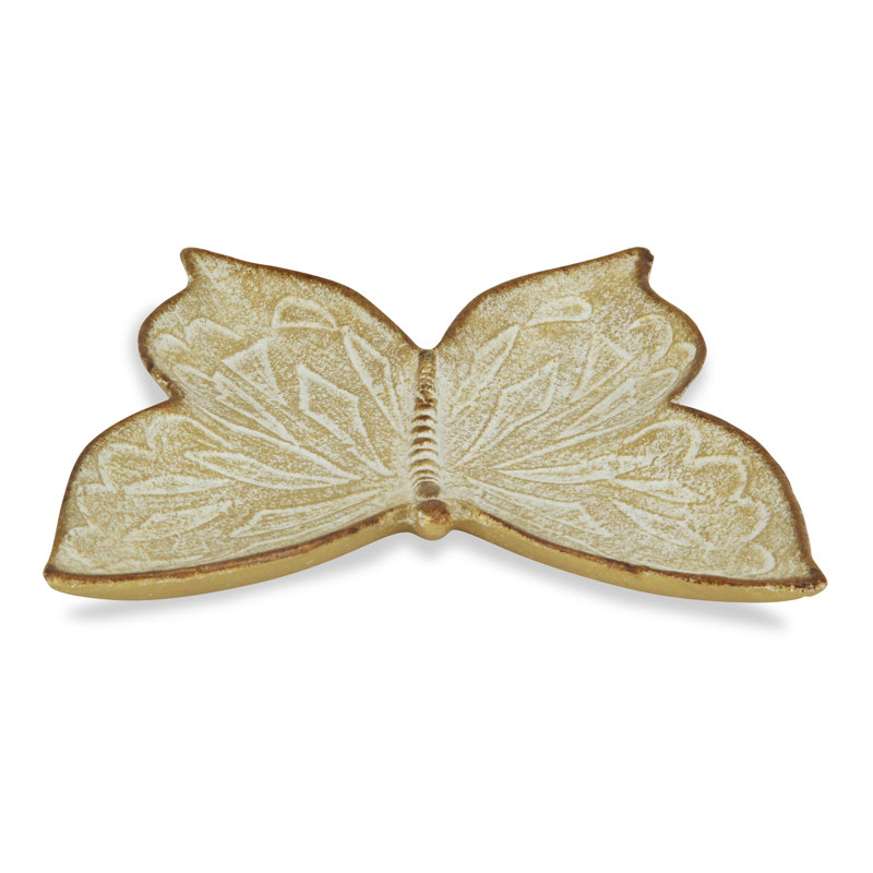 Figurine papillon en fer moulé Schenk
