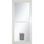 80 Series Pet Split Fullview Storm Door with Retractable Screen (handle sold separately)