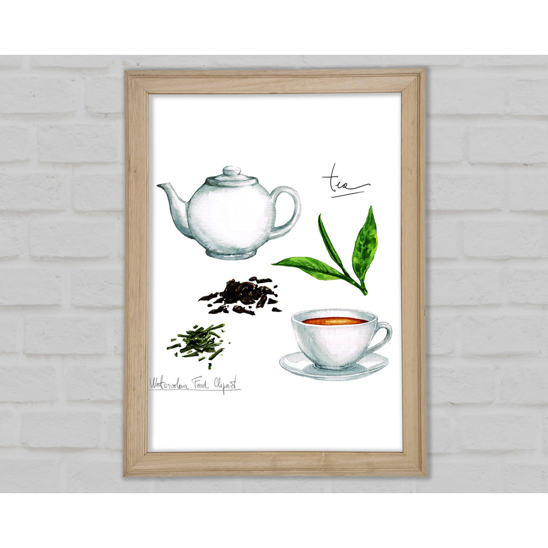 Tea Selection - Einzelne Bilderrahmen Kunstdrucke