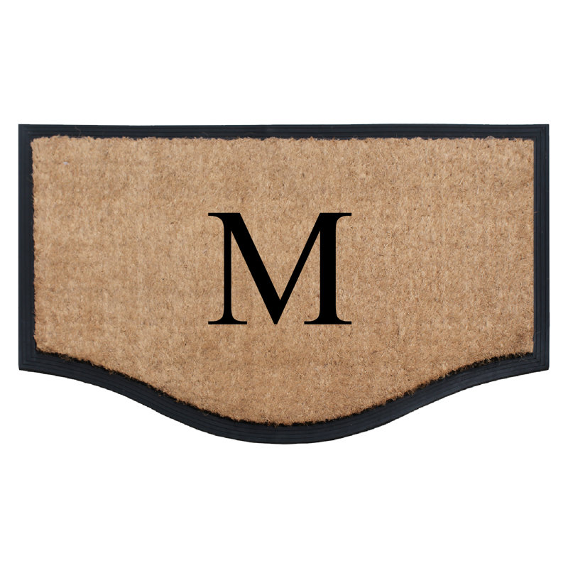 Tapis de porte d'extérieur antidérapant Garfinkel 24 po x 38 po, M