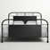 Edmund Metal Standard Bed