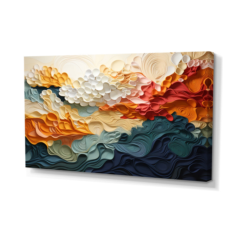 Biomorphism Forms VI - Modern Canvas Wall Art