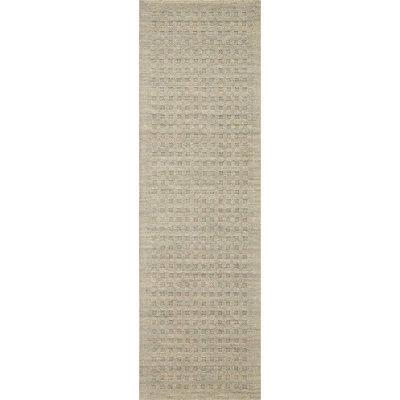Millie-Leigh Wool Checkered Indoor Rug