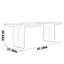 Bureau moderne en bois de style industriel