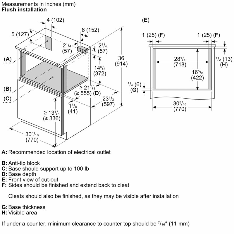 800 Series, 24' Drawer Microwave
