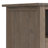 Ela 14"W Solid Wood Transitional Narrow End Table with Drawer and Open Shelf