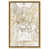 Toile encadrée d'or sélectionné