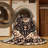 Machine Washable Persian Brown Area Rug-2096244428