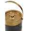 Carolina Black Enamel Ice Bucket-694073253
