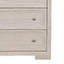 Commode haute Kizie, 5 tiroirs, bois d'hévéa massif-111934079
