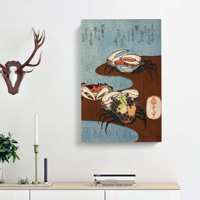 Crabs by The Sea - Wrapped Canvas