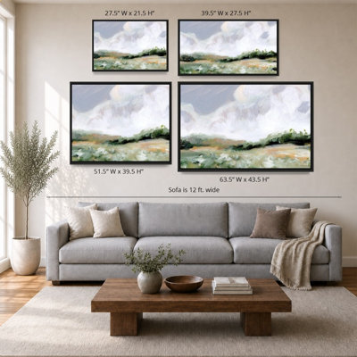 «Soft Summer Sky» par Katrina Pete - impression sur toile