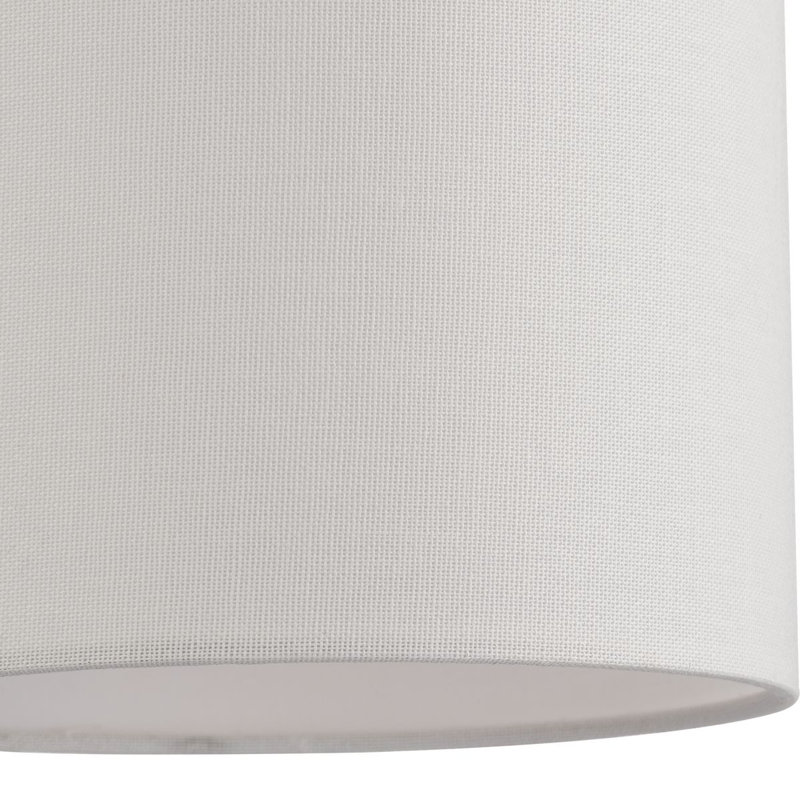 Luminaire suspendu cylindrique à 1 lumière Bellaluna, Nickel brossé