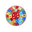 Tapis pour enfants Furnish my Place Mcclanahan 745 ABC | Alphabet éducatif | Tapis animaux animaux | Design contemporain | Multicolore-944855620