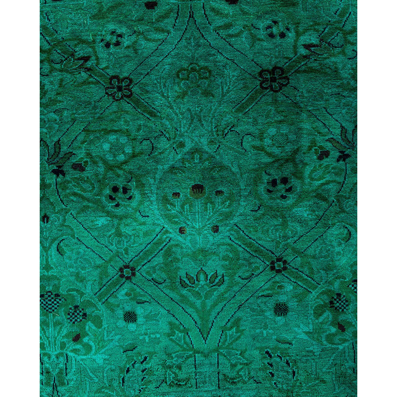 Overyed One-of-a-Kind Rectangle 10'1" X 13'6" Hand Knotted Area Rug