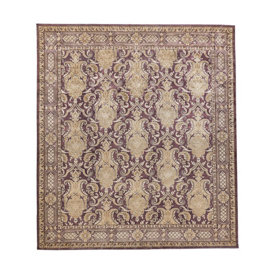 Tibetan One-of-a-Kind 9'3" X 10'3" Hand Knotted Area Rug