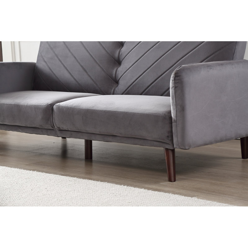 Siglinde 3 Seater Velvet Sofa Bed