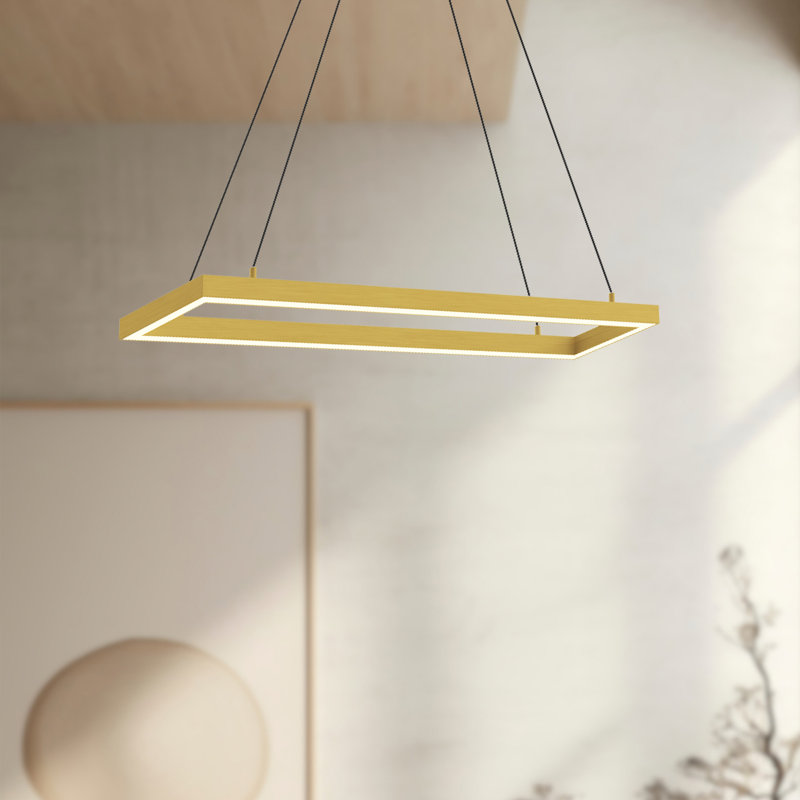 Piazza 1 - Light LED Pendant, 1.38" H x 29.88" W x 5.88" D