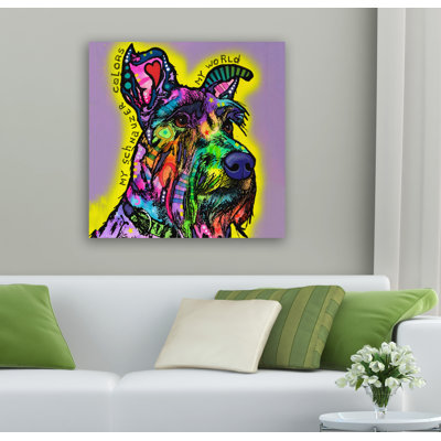 « my schnauzer », impression