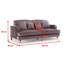 Penermon Roll Arms Sofa-118156010-118156011