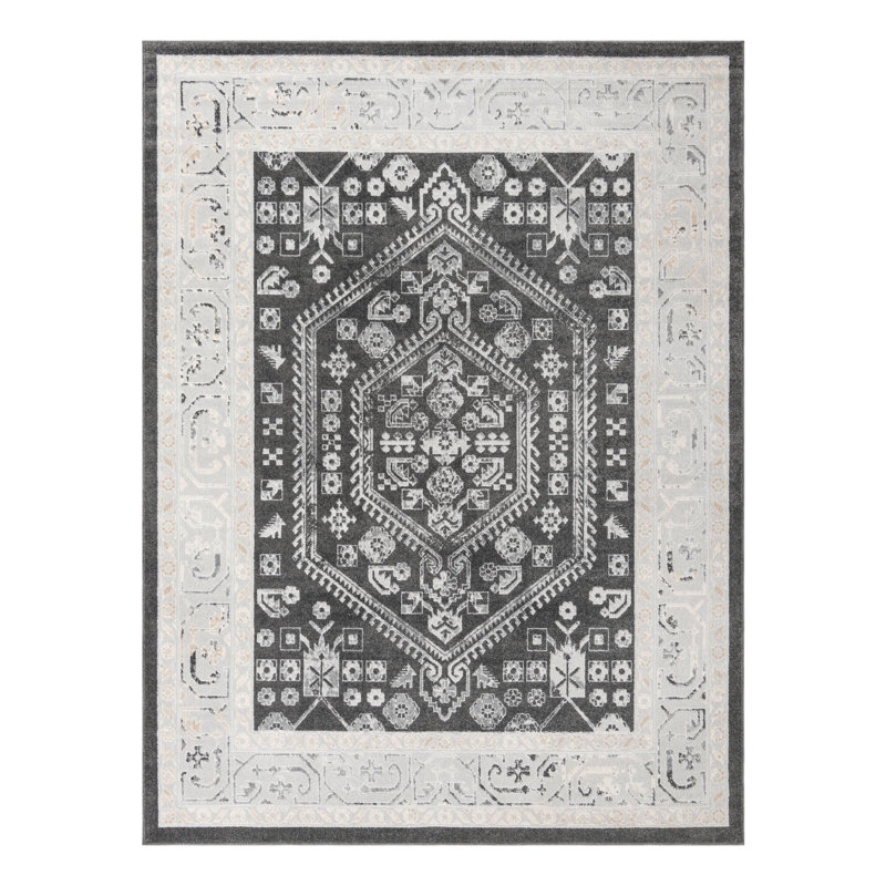 Akins Oriental Indoor Rug, Rectangle 9' x 12'