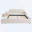 Lit plateforme tapissier Laven-674281075
