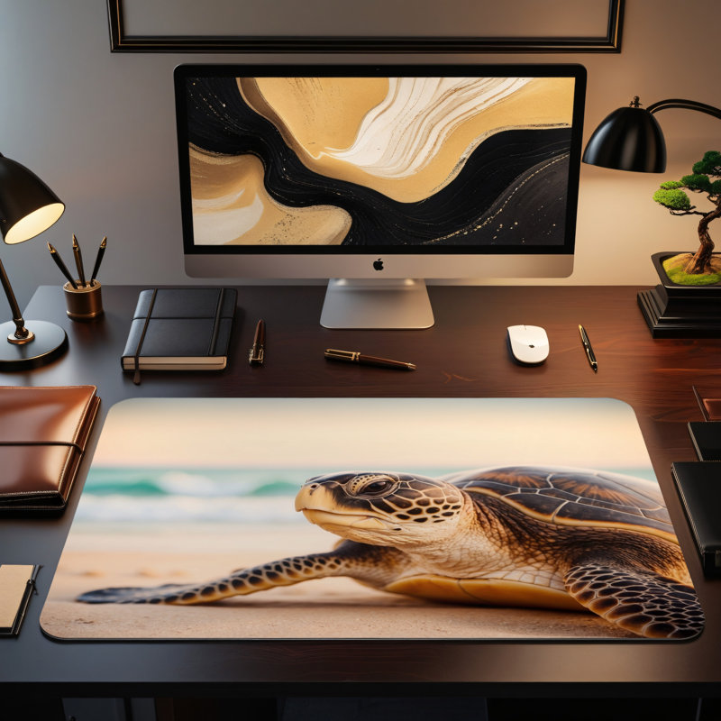 Polyester Desk Pad, 23.6x13.8
