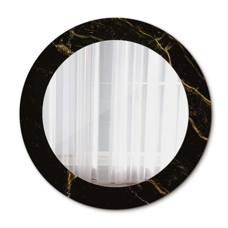 Huldar Glass Flat Wall Mirror, 60cm H x 60cm W