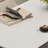 White rock plate rectangular dining table-2066555426