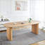 Table basse extensible en bois aggloméré - peu encombrante pour le salon, la salle à manger et Bureau, assemblage facile