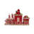 Kurt Adler Battery-Operated LED Gingerbread Junction Train, 7.5in
