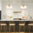 Lumora 3-Light Dimmable Glass Globe Pendant