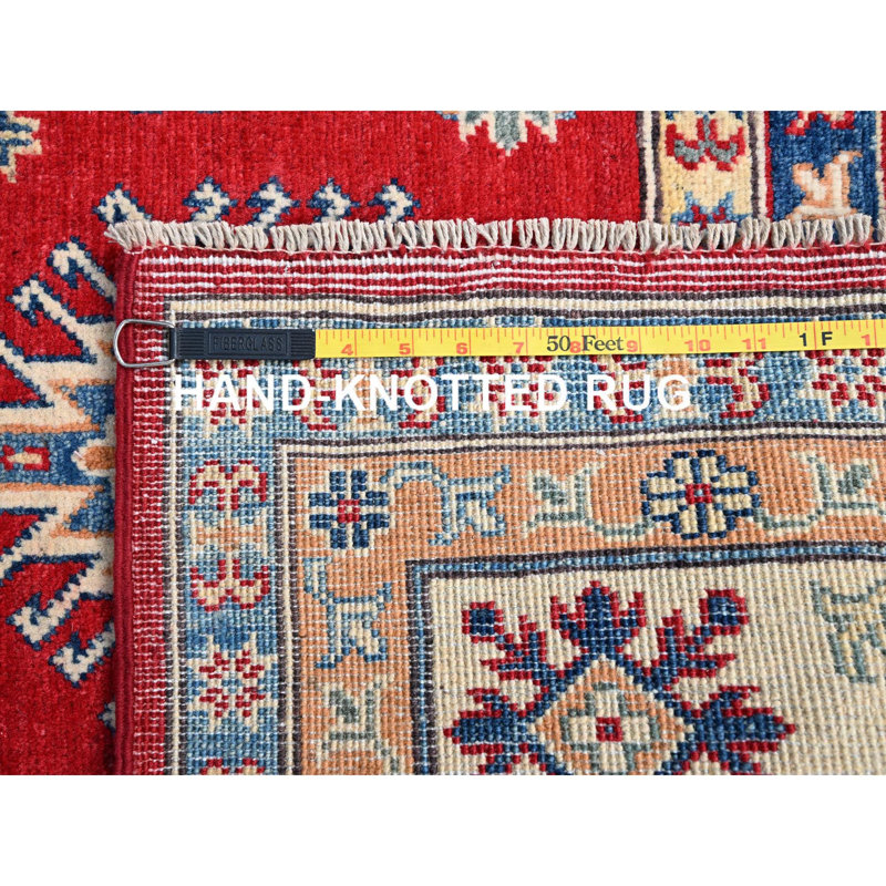 Tapis oriental en laine noué à la main Kazak 6C2D8F1D9580416FB3468406B7FCA619