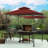 Starecho 8Ft X 5Ft  Double Tiered  Soft-Top Grill Gazebo With Stretchable Side Awning-110826877
