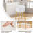 Round Storage Ottoman Vanity Stool Chair For Makeup Room,Bedroom,Living Room-1013332821