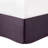 7 Piece Tufted Comforter Set Plum
