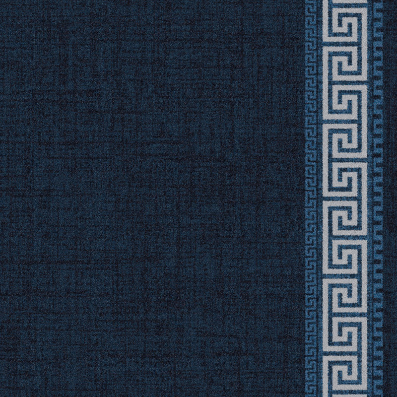 Residency Andros Key Traditional Greek Area Rug, Rectangle 7'8" x 10'9"