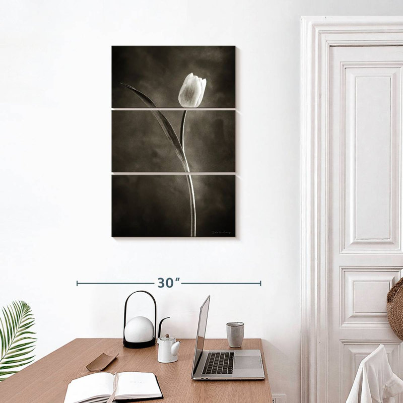 Harnek Two Tone Tulips I, 32" H x 20" W