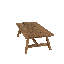 Doveridge Solid Wood Four Leg Coffee Table