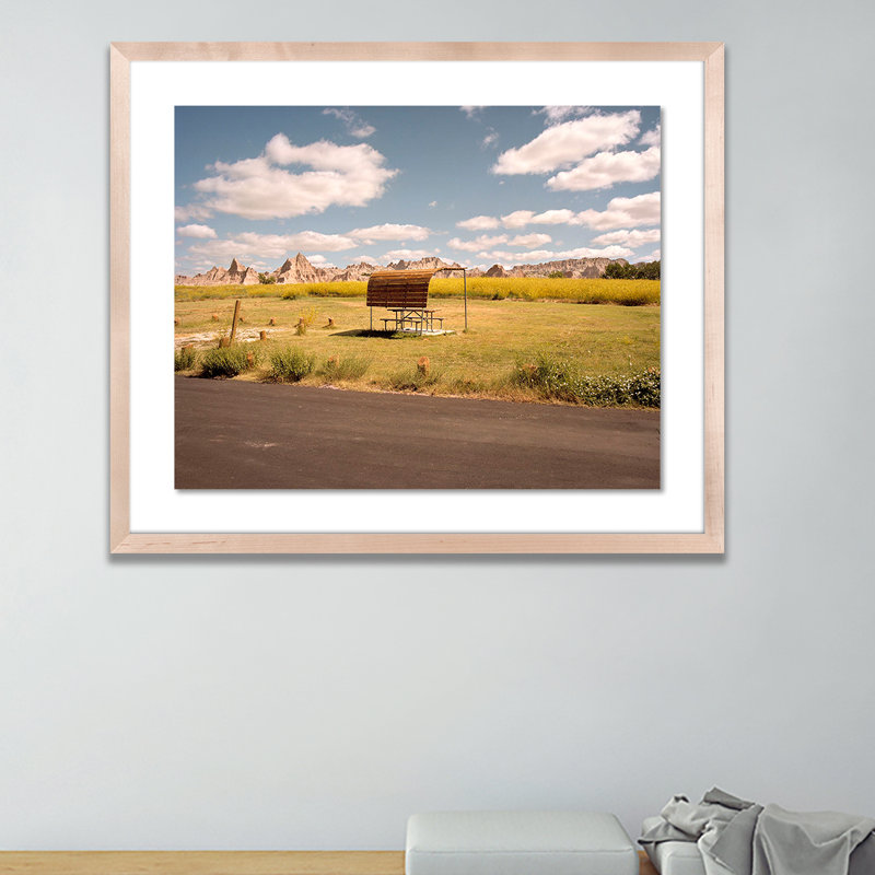 Badlands SD Print by Ryann Ford, Natural, 20" H x 24" W x 1.5" D