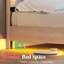 Lit double flottant avec lumière DEL Tryston, blanc-1720832478-1720832467