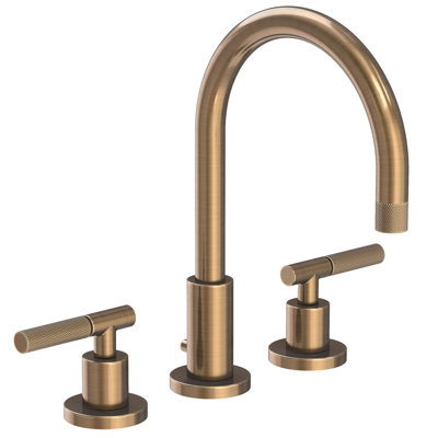 Muncy Widespread Bathroom Faucet with Drain Assembly